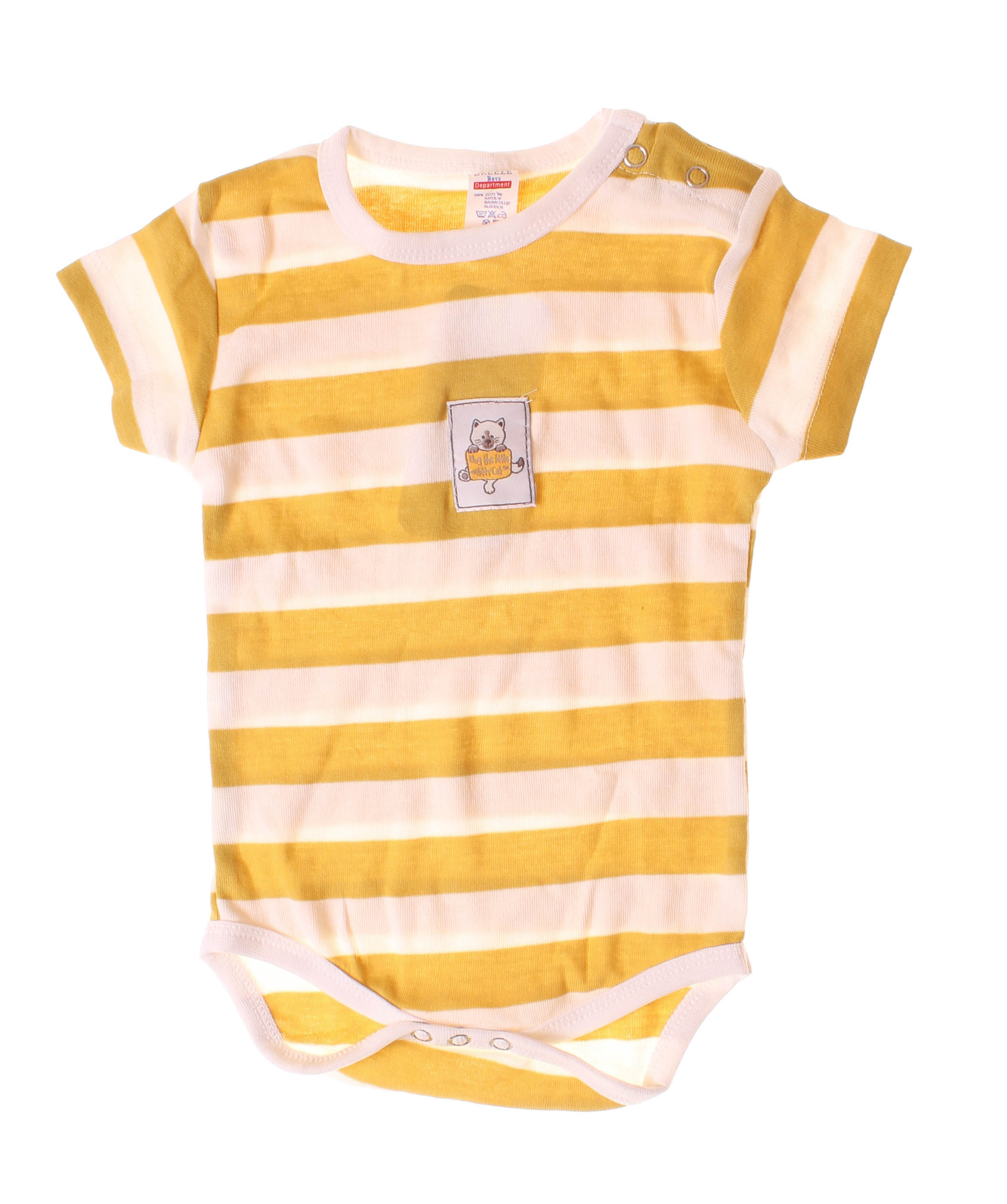 

Боди-Футболка Breeze Кремовый  см 1103, Боди-Футболка Breeze Кремовый 74 см 1103