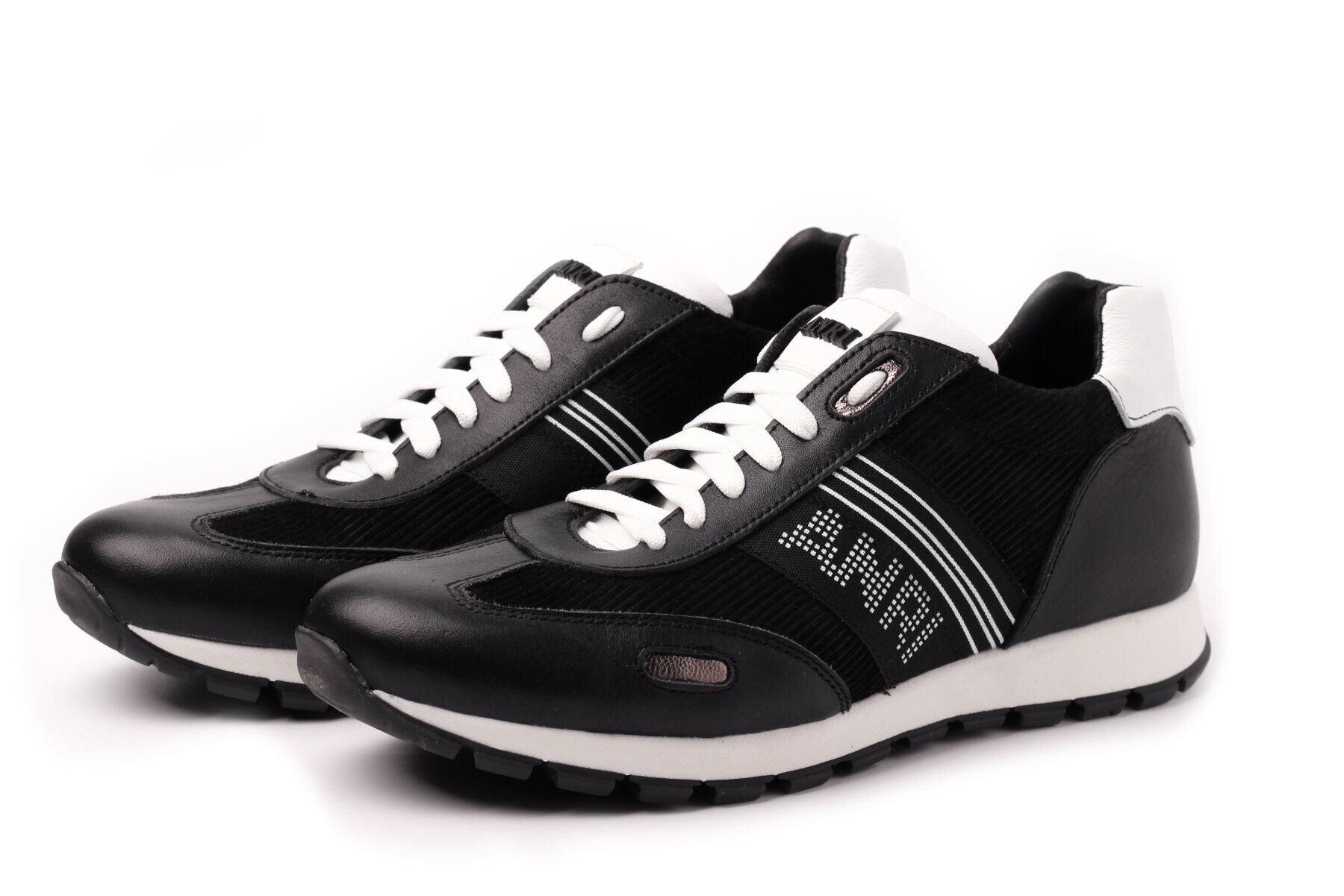 

Кросівки ANRY 220-30BLACK-WHITE 40 Чорний