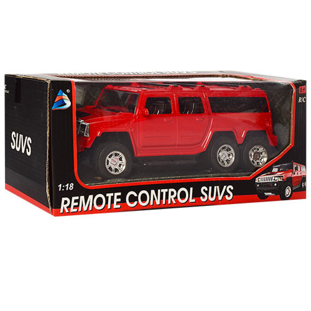 

Машина на радиоуправлении MK757-6-10 REMOTE CONTROL SUVS Красный