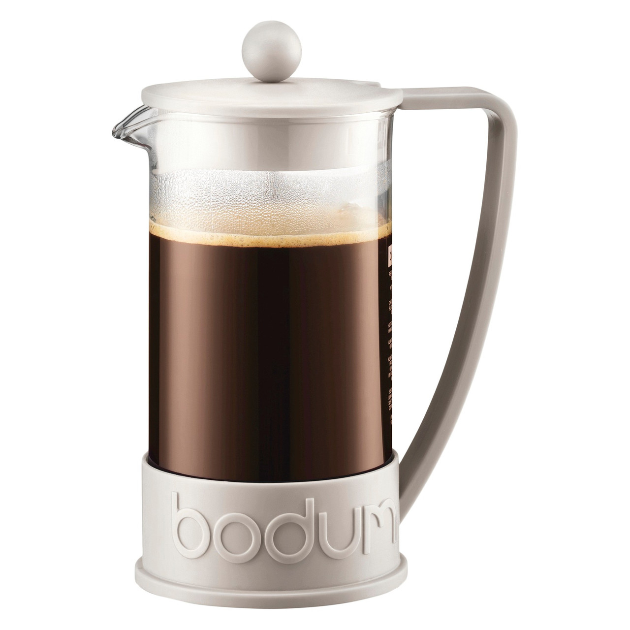 

Кофейник френч-пресс BODUM Brazil 1 л белый (10938-913)