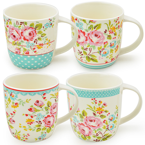 

Чашка Flower garden 400 мл (упаковка 12 штук) Stenson R88482
