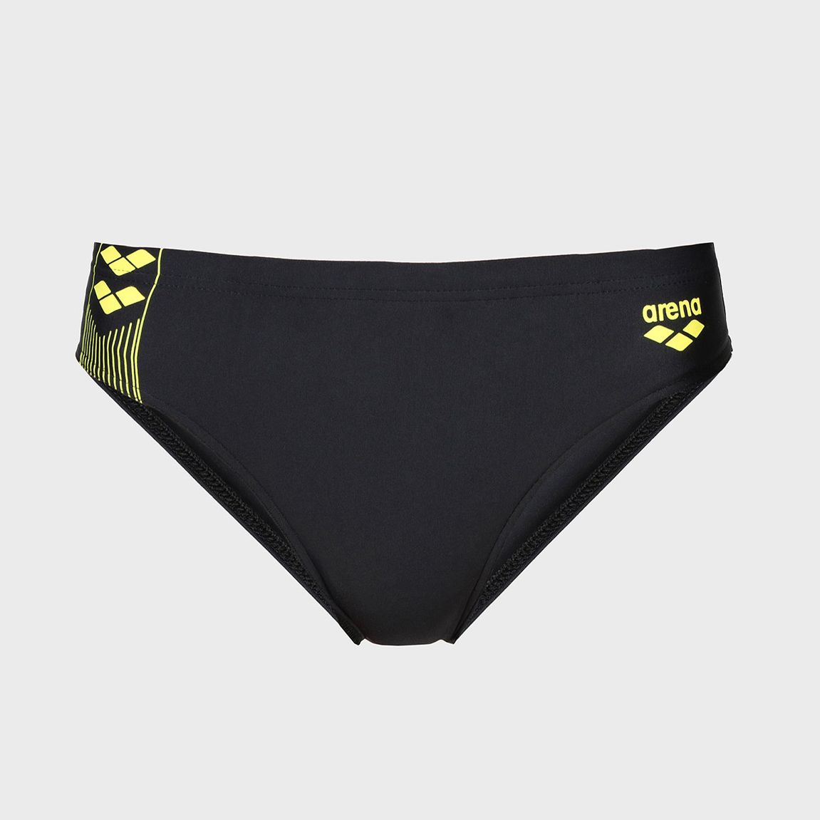 

Плавки Arena B LINEAR SERIGRAPHY JR BRIEF 004746-560 152-158 см Black-Soft Green