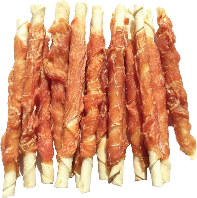 

Лакомство для собак Lucky Star витое мясо курицы на прессованной кости 12.5 см 0.5 кг (4820144201004)