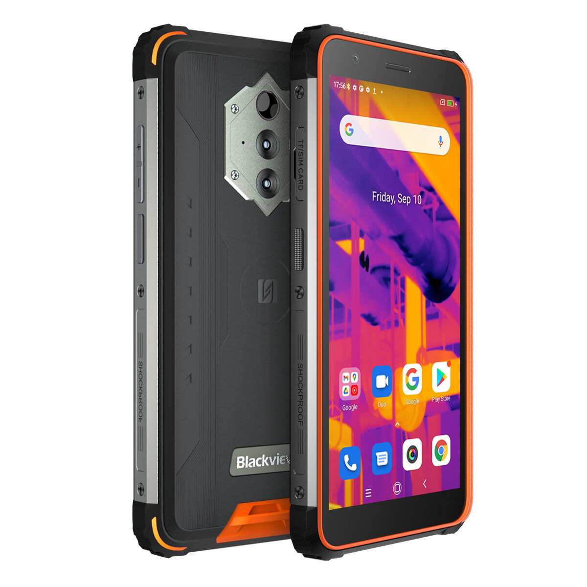 

Мобильный телефон Blackview BV6600 Pro 4/64Gb (тепловизор) Orange