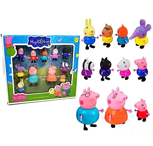 

Дитячий ігровий набір Щасливі разом КТ-PP605-11 Young Toys одинадцять героїв мультфільму Pig Peppa