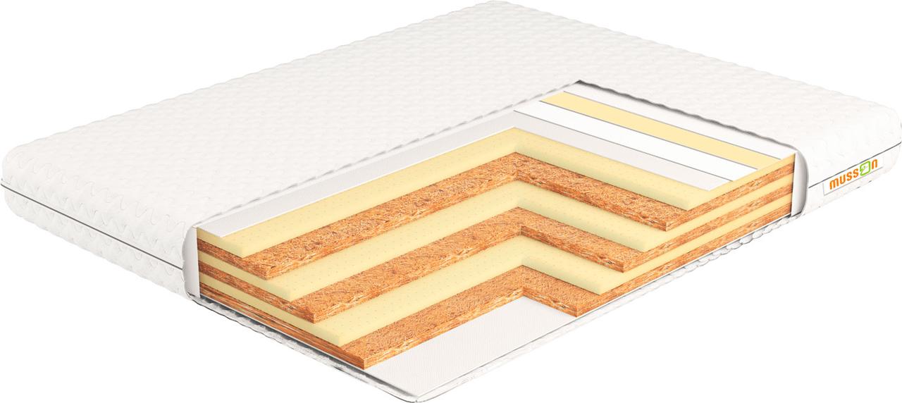 

Ортопедический матрас Musson Эколатекс Dual 150x190 см