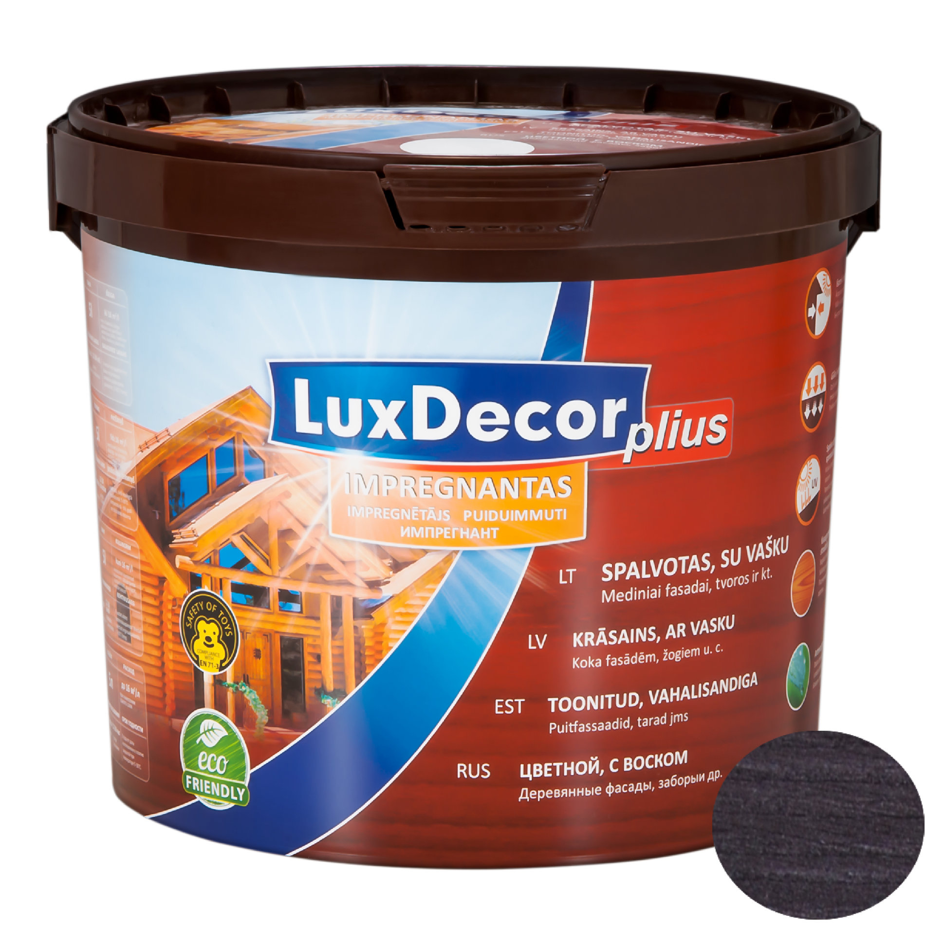 

Пропитка для дерева Lux Decor (старое дерево) (5 литров)