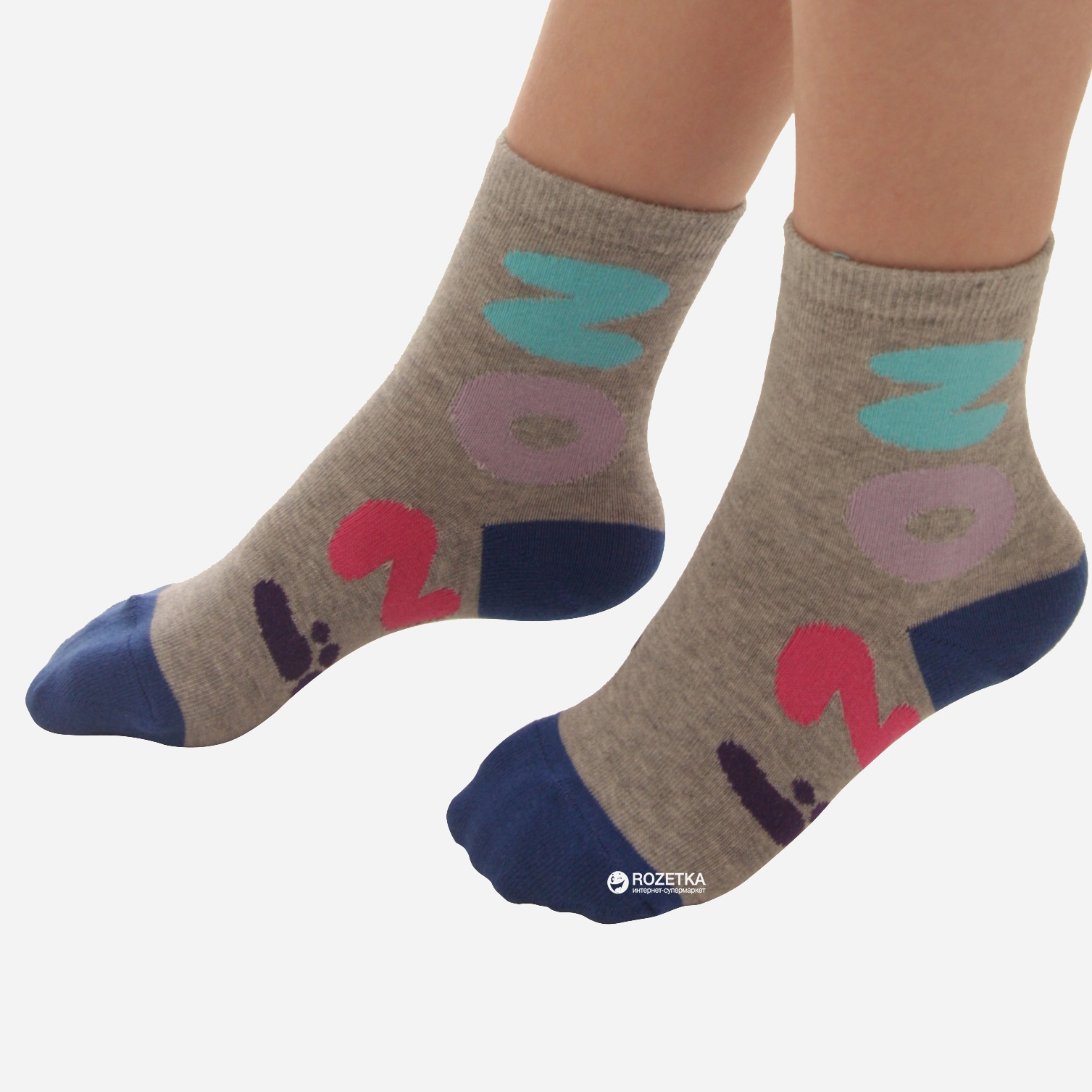 

Носки NOZI NZ N0013 - р Light Mellange, Носки NOZI NZ N0013 18-20 р Light Mellange