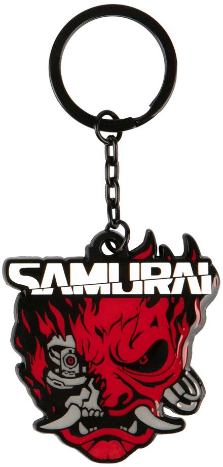 

Брелок CYBERPUNK 2077 2077 Samurai Logo 5 см (85925)