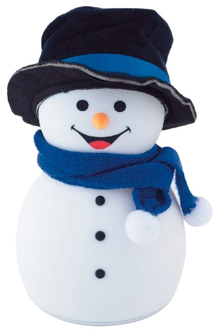 

Детский силиконовый светильник-ночник Снеговик Snowman LJC-118