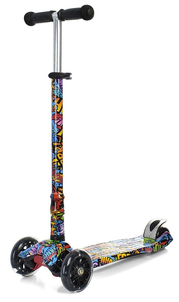 

Самокат iTrike Maxi JR 3-055-WP9 Color (JR 3-055)
