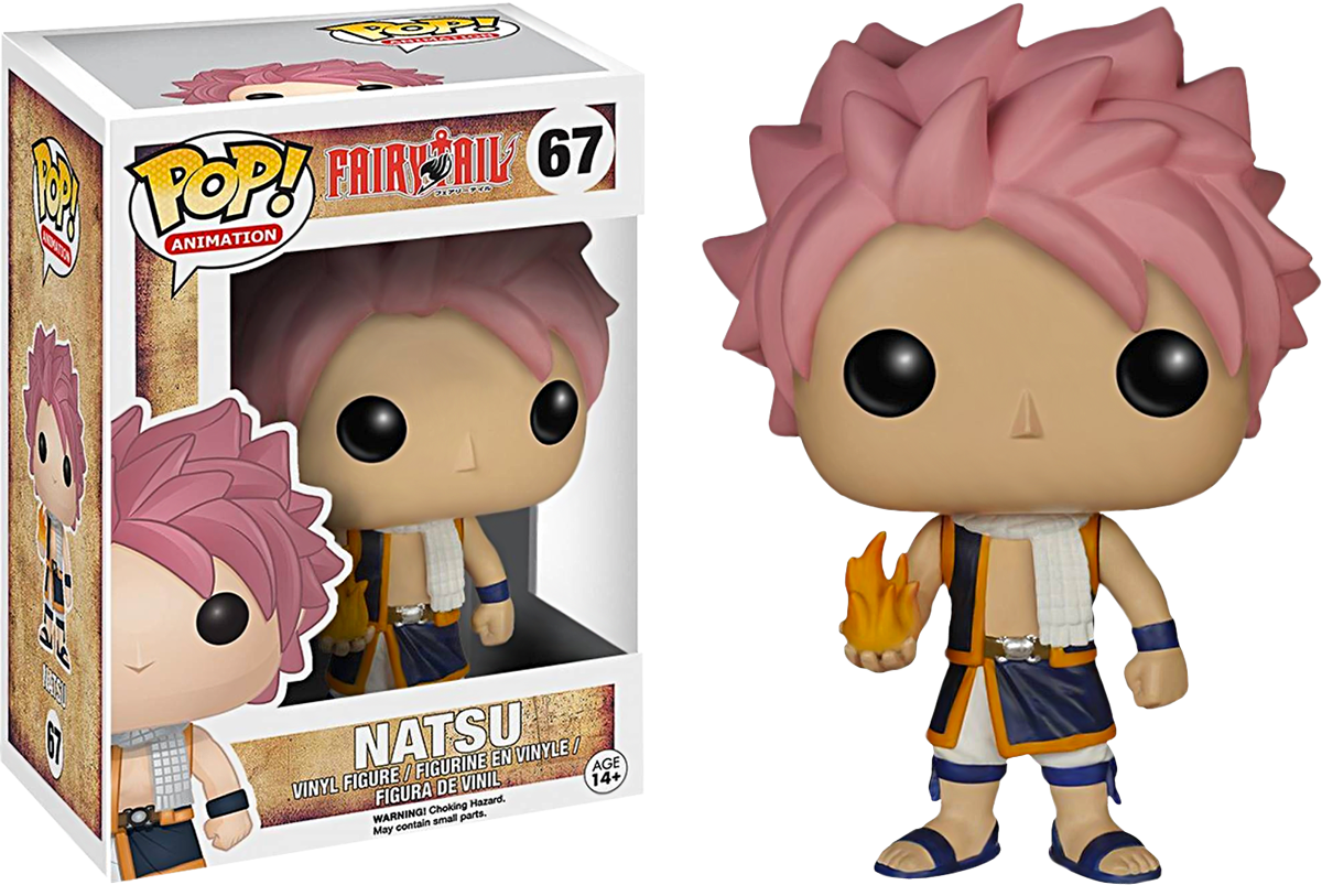 

Фигурка Funko Pop Фанко Поп Фейри Тейл Нацу Драгнил Fairy Tail Natsu Dragneel 10 см FT N 67