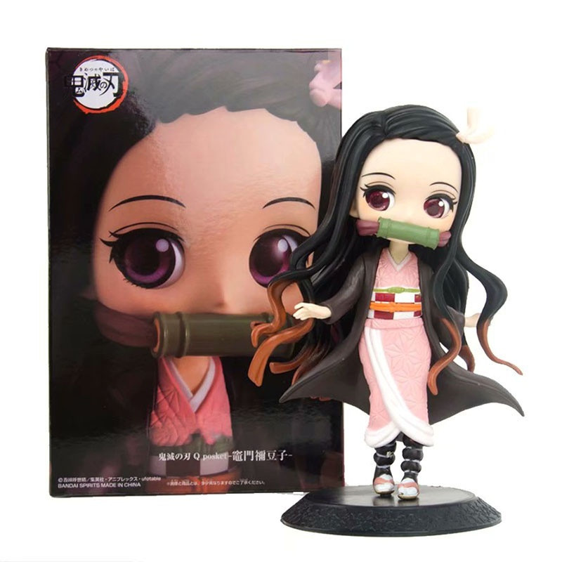 

Фигурка Banpresto Q Posket Незуко Nezuko Клинок уничтожающий демонов Demon Slayer metallic color DS N 1161