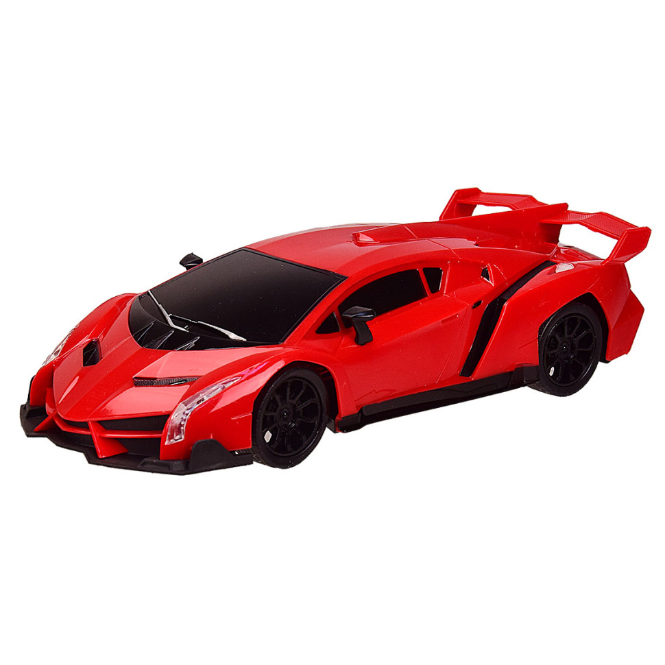 

Машинка на радиоуправлении Lamborghini JiaxingYuan 8819-3A педали+руль (Красный)