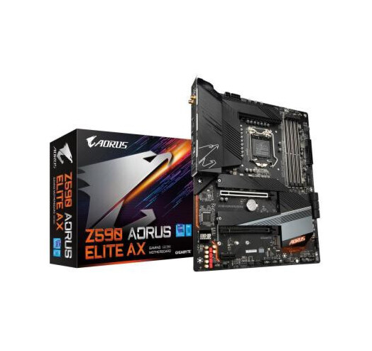 

Материнская плата GIGABYTE Z590 AORUS ELITE AX ATX (Z590 AORUS ELITE AX ATX)