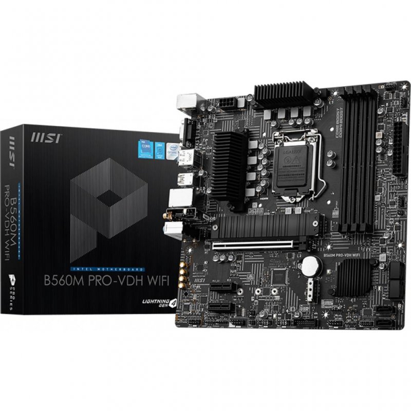 

Материнская плата MSI B560M PRO-VDH WiFi (B560M PRO-VDH WIFI)