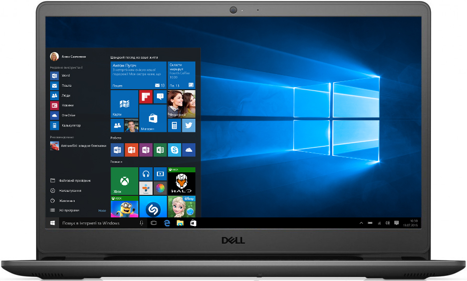 

Ноутбук Dell Inspiron 3505 (i3505-A542BLK-PUS) Accent Black