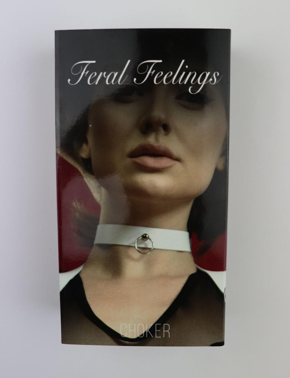 

Чокер с колечком Feral Fillings - Choker белый
