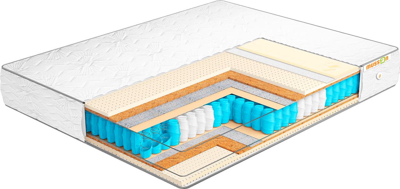 

Ортопедический матрас Musson Элит Мемори Dual 80x200 см