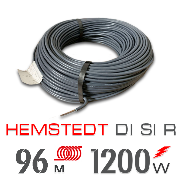 

Нагревательный кабель Hemstedt Di Si R - 96 м.п.