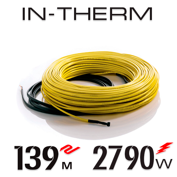 

Нагревательный кабель In-Therm 20 Вт - 139 м