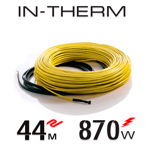 

Нагревательный кабель In-Therm 20 Вт - 44 м