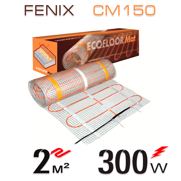

Нагревательный мат Fenix CM 150 Вт/м - 1,0 кв.м