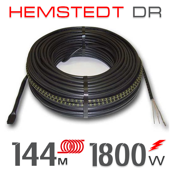 

Нагревательный кабель Hemstedt DR 12,5 Вт - 144 м