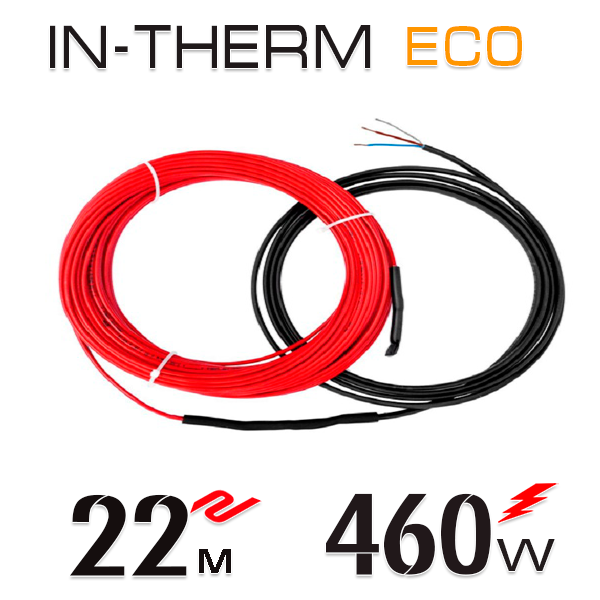 

Нагревательный кабель In-Therm ECO 20 Вт - 22 м