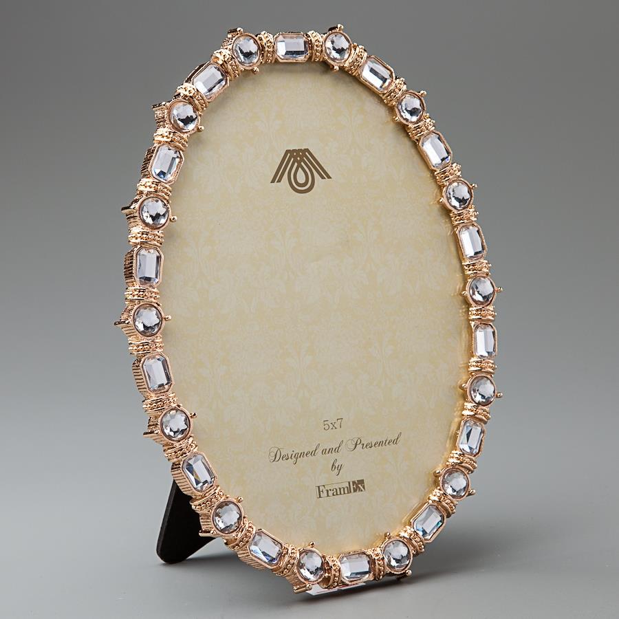 

Фоторамка "Кристаллы в золоте" (15*19 см, ф - 12*17 см) (001V), Elisey