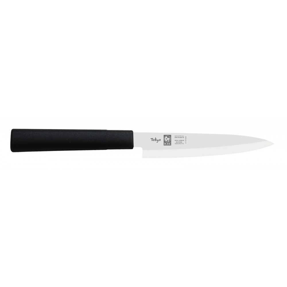 

Ніж для суші сашимі ICEL Tokyo Yanagiba Knife 150 мм чорний 26100.TK14000.150