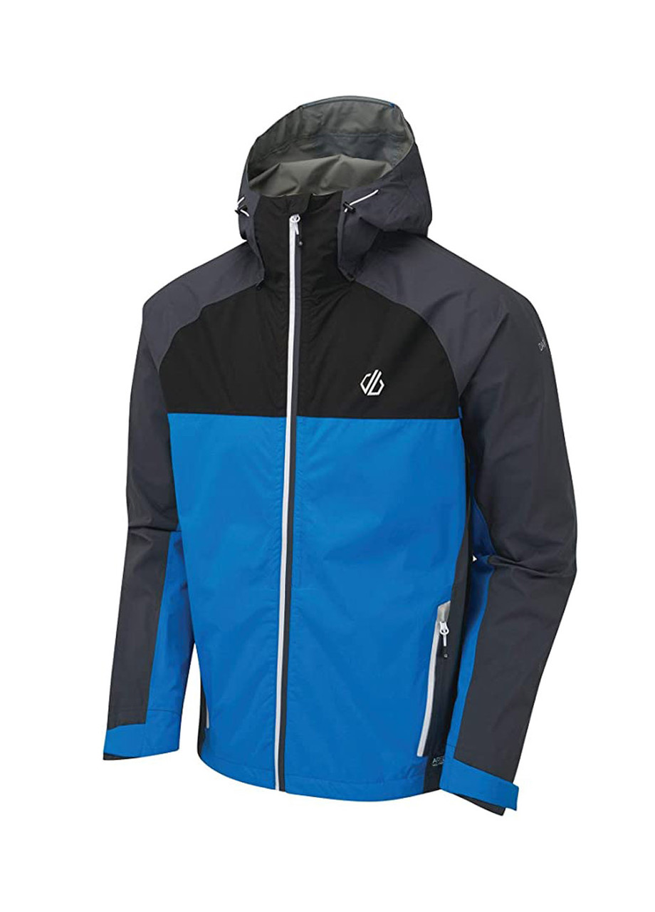 

Куртка чоловіча демісезонна Dare2b Aline II Waterproof XXL Jacket Cірий з cинім (DMW472-Blue-XXL)