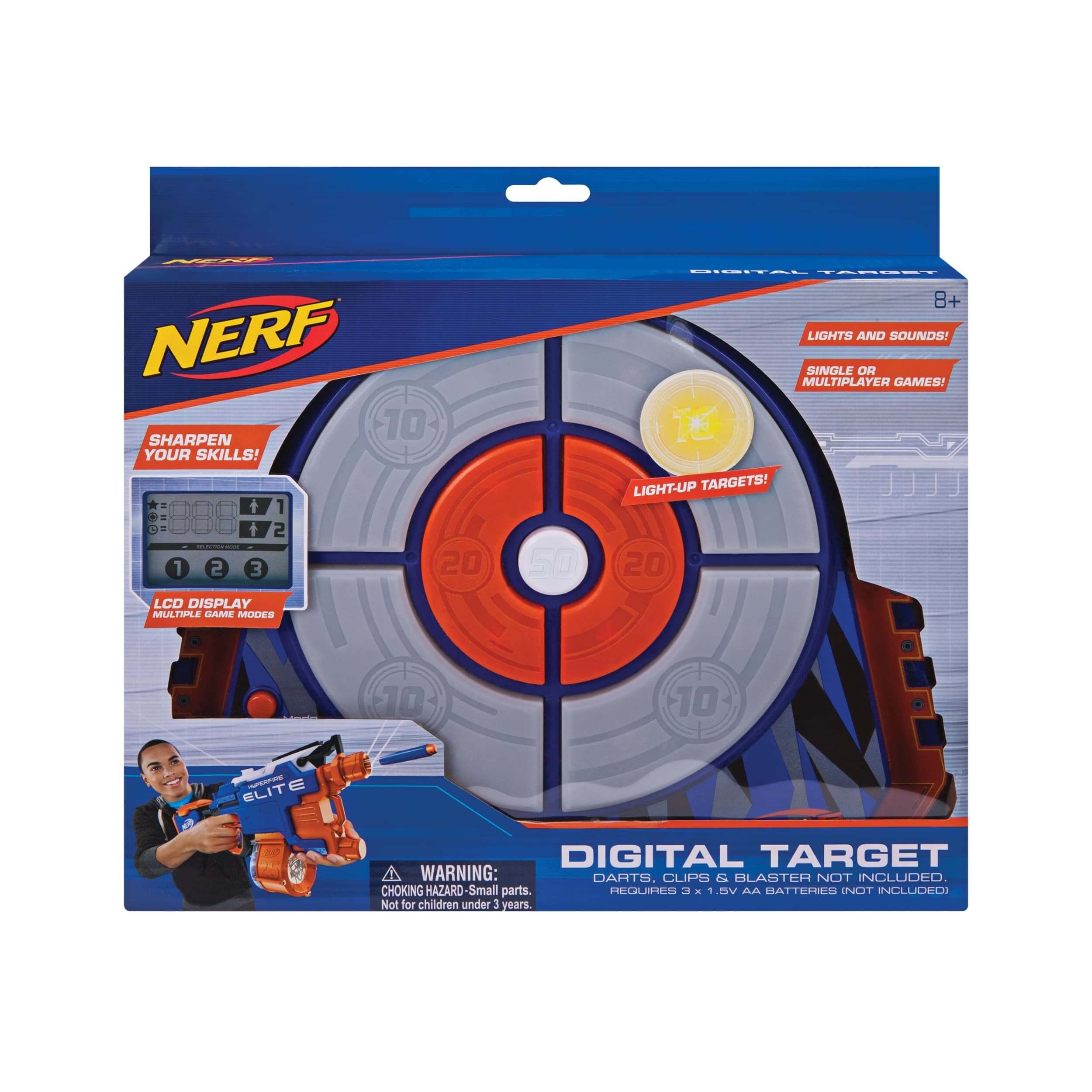 

Ігрова електронна мішень Nerf Jazwares Elite Strike and Score Digital Target (NER0156)
