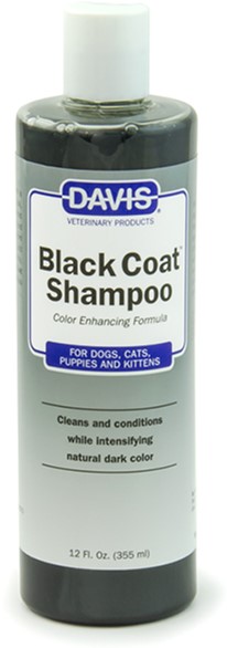 

Шампунь Davis Black Coat для черной шерсти собак и котов, концентрат 1:10 355 мл