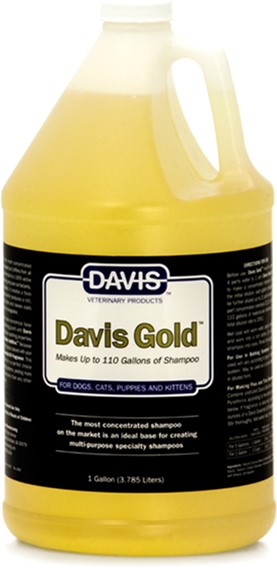 

Шампунь Davis Gold для шерсти собак и котов, суперконцентрат 1:109 3.8 л