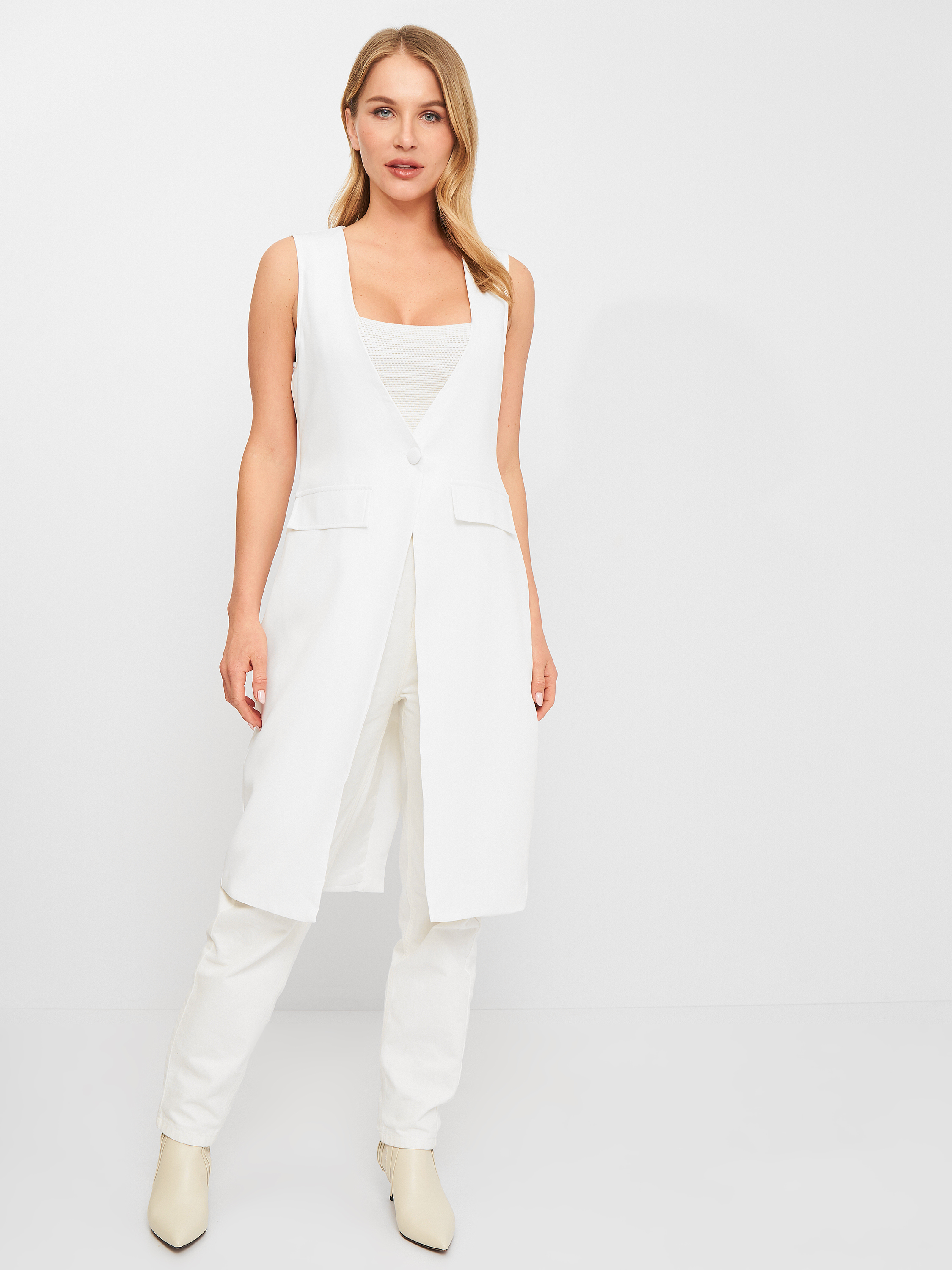

Жилет Missguided XAZ250685MXTC  Белый, Жилет Missguided XAZ250685MXTC 36 Белый