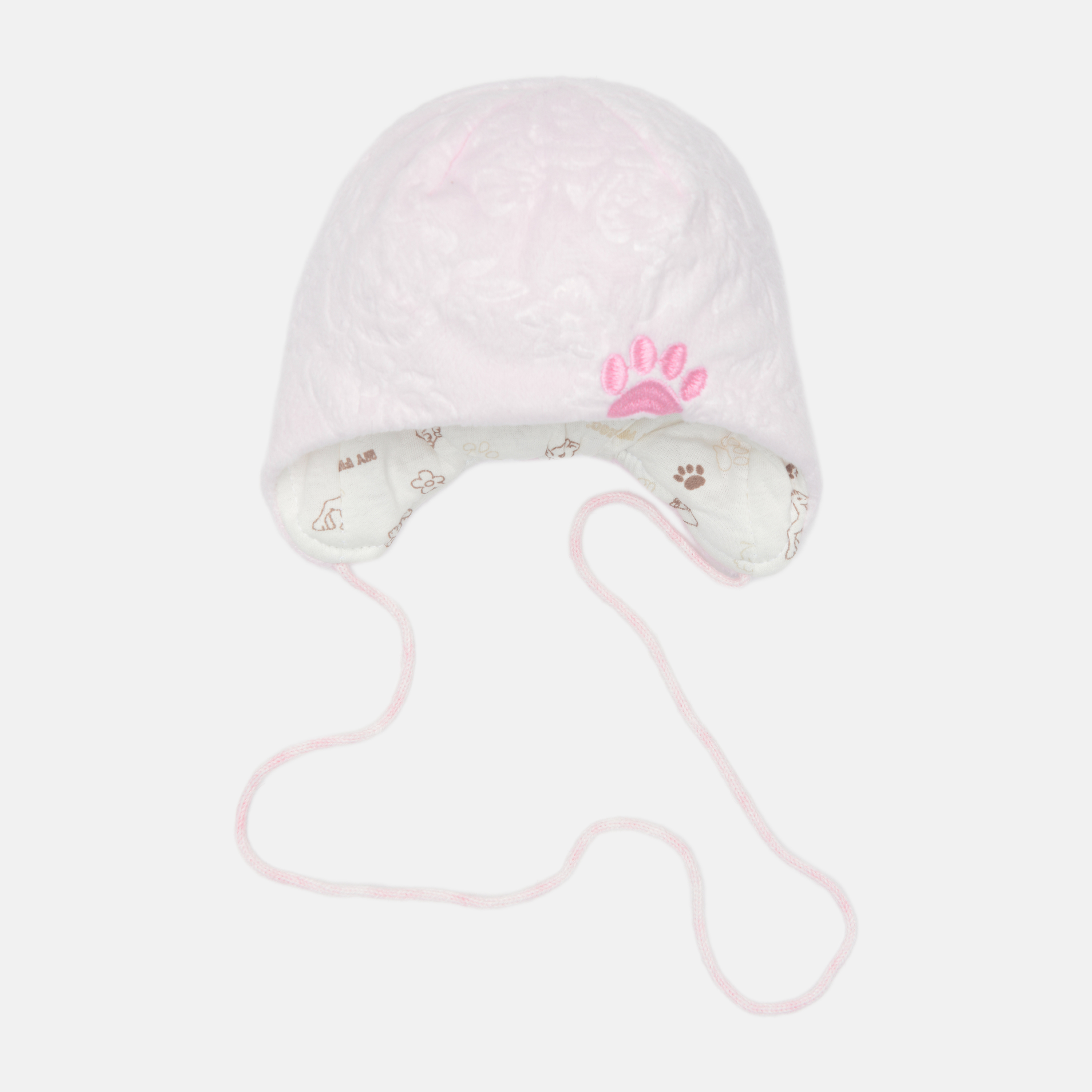 

Зимняя шапка Babasik Пусік 42 см Розовая