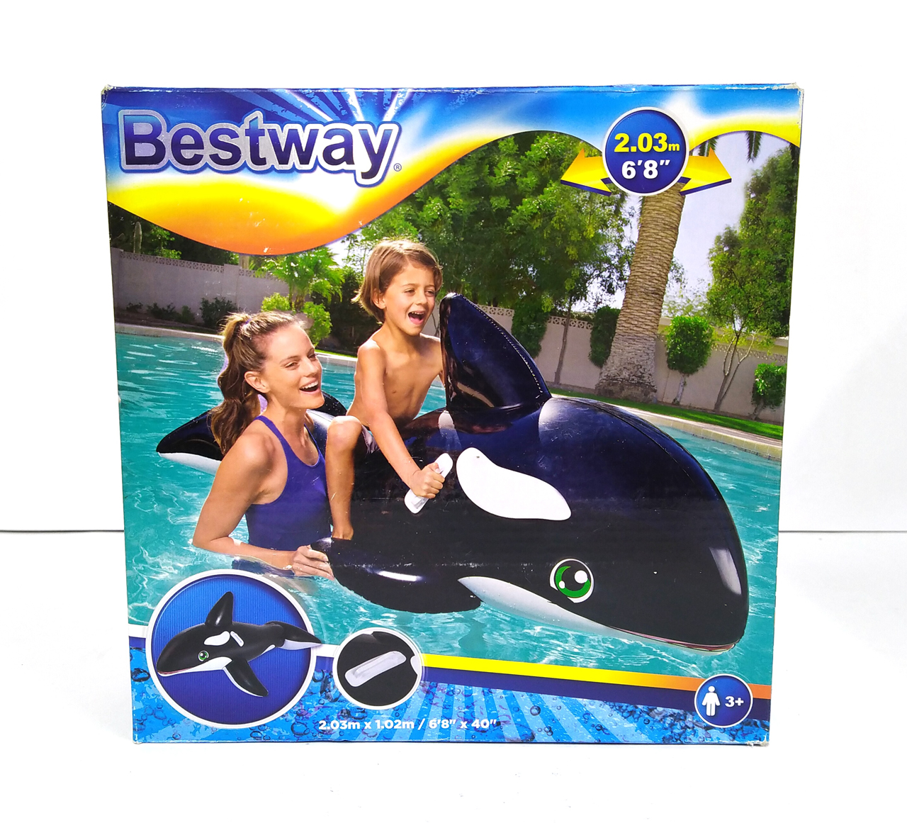 

Детский надувной плотик Bestway Касатка (41009)