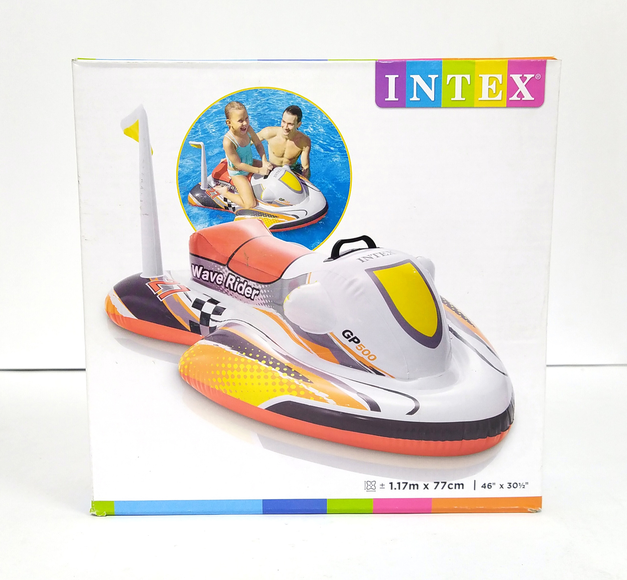

​Надувний пліт Гидроцикл Intex 57520 (117х77 см)​