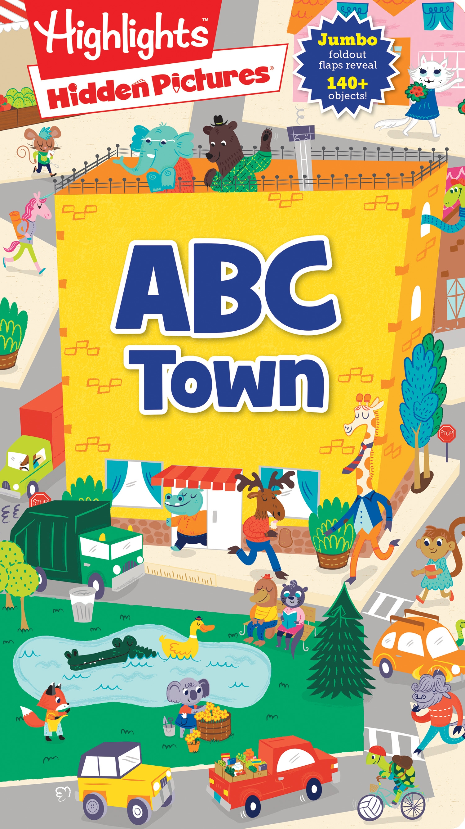 

Книга Hidden Picture ABC Town - - 9781684372645