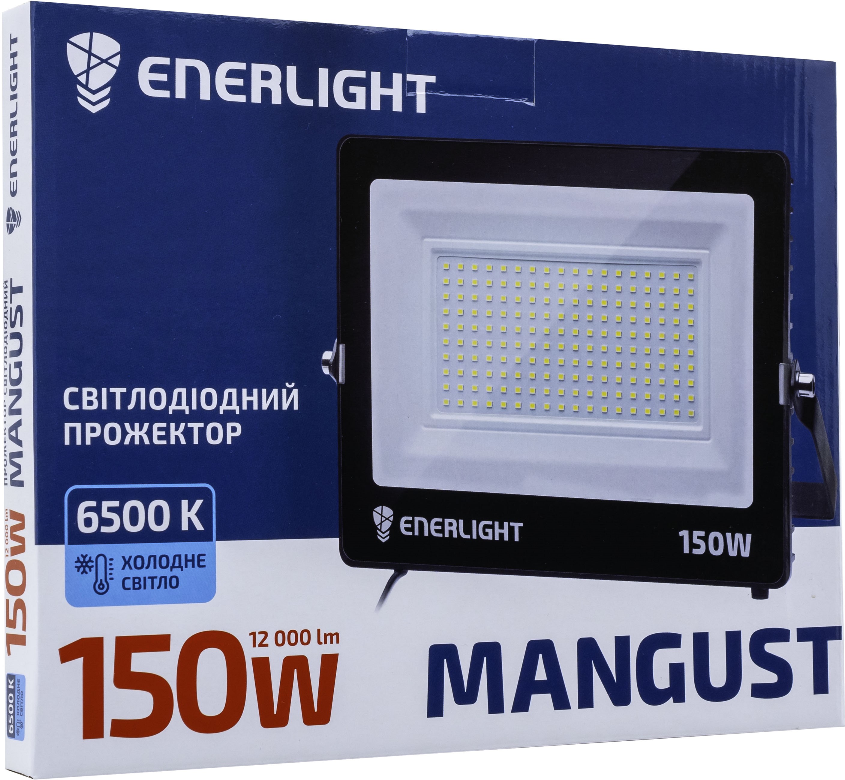 

Прожектор светодиодный ENERLIGHT Mangust 150 Вт 6500K (MANGUST150SMD80С)