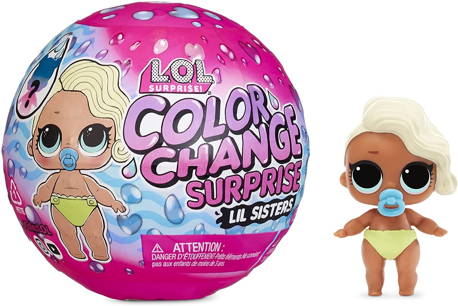 

Игровой набор с куклой L.O.L. Surprise! серии "Color Change" – Сестрички