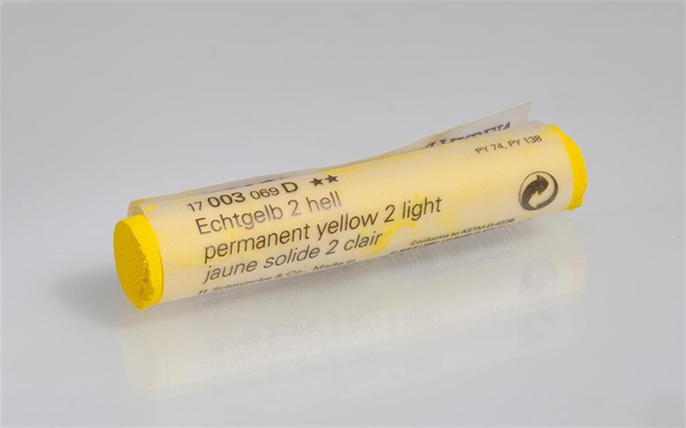 

Пастель сухая мягкая Schmincke D,permanent yellow 2 light