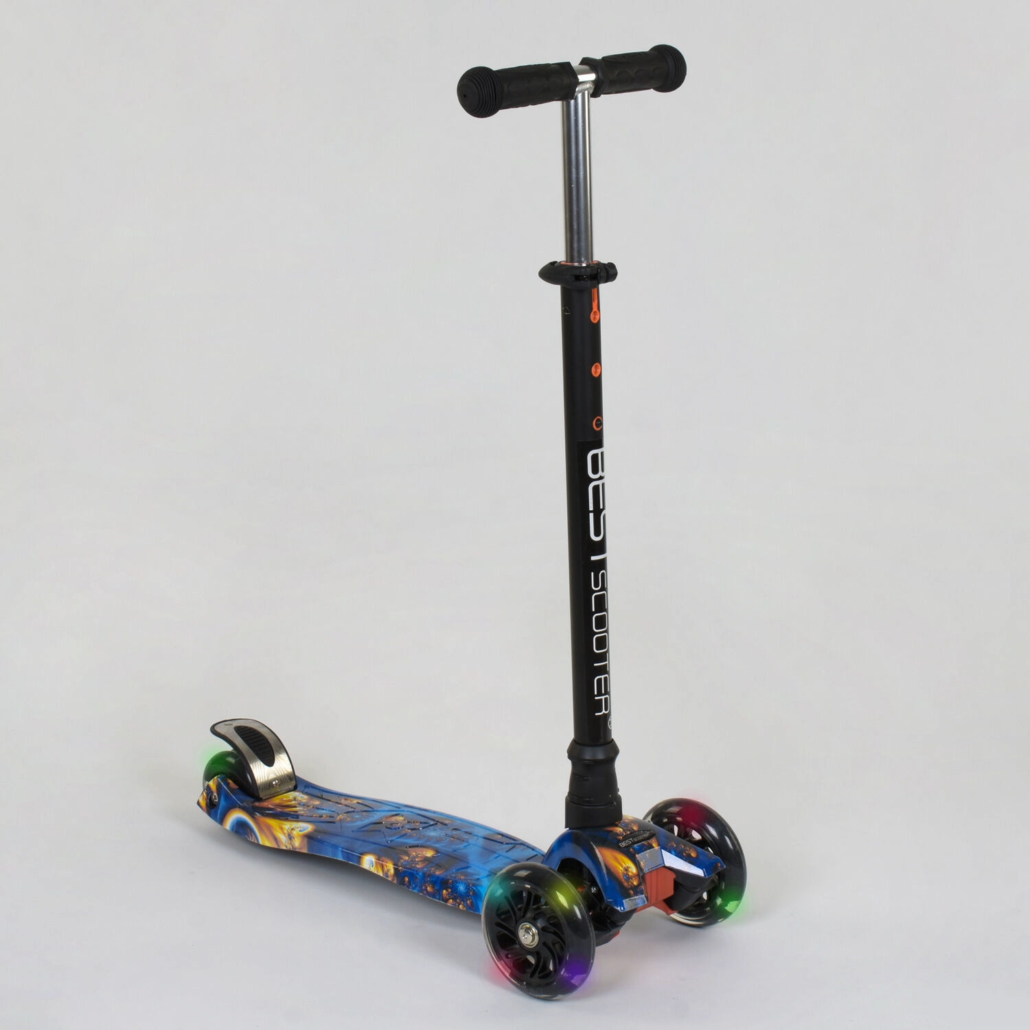 

Самокат Best Scooter Maxi А 25536 / 779-1334, светящиеся PU колеса