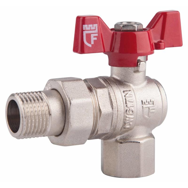 

Кран шаровой SD Forte 1" угловой (SF221W25)