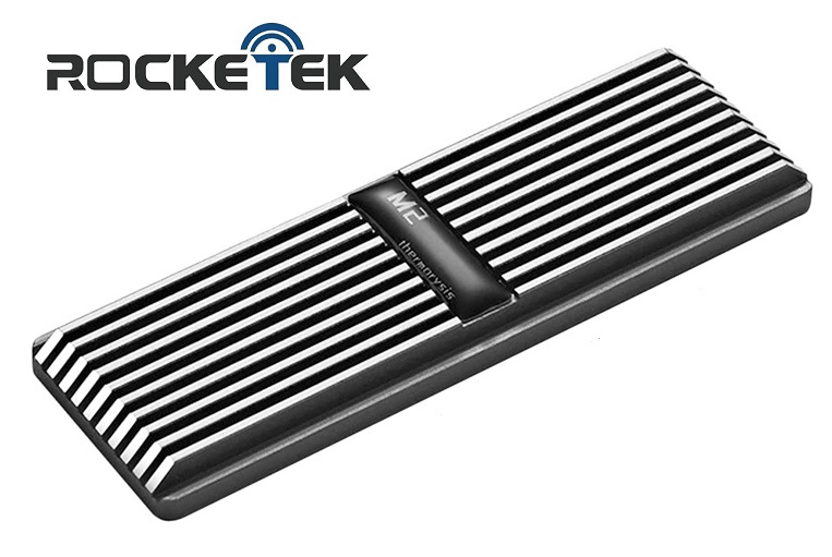 

Радиатор охлаждения Rocketek Thermorysis для SSD M.2 2280 Silver