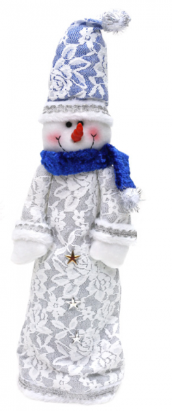 

Новогодний декор Bon для бутылки Снеговик 44см 778-110 (IR06993)