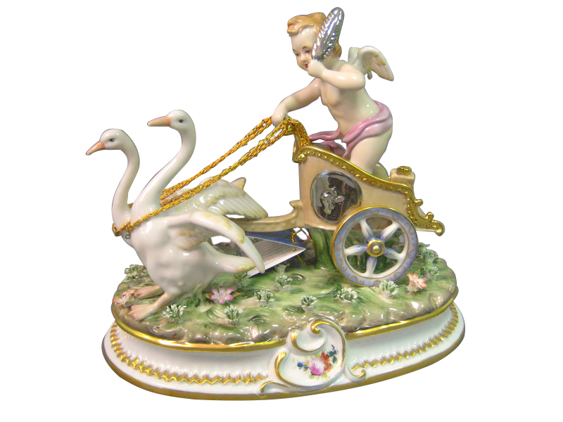 

Декоративная фигурка Elen 63-248 "АНГЕЛ В КОЛЕСНИЦЕ"