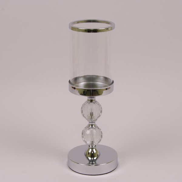 

Подсвечник металлический H-34 см. Flora 34331
