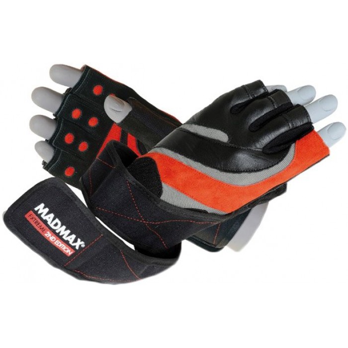 

Перчатки мужские MadMax Extreme 2ND MFG-568 black/red Размер XL (197551)